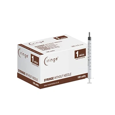 Image of Ciringe 1 ml Syringe Pack of 100