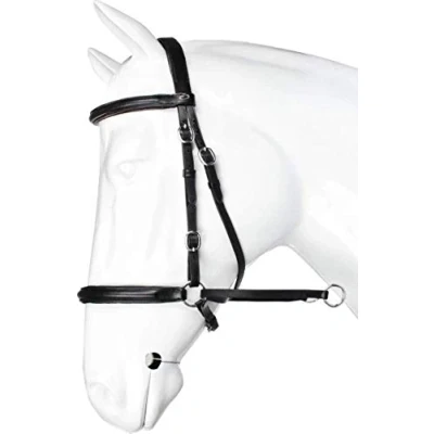 Image of horka BRIDLE BITLESS Pony Black / Silver