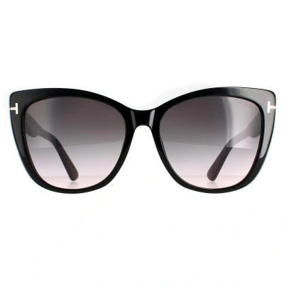 Image of Tom Ford Sunglasses, Women&#039;s, Size: 57, Shiny black