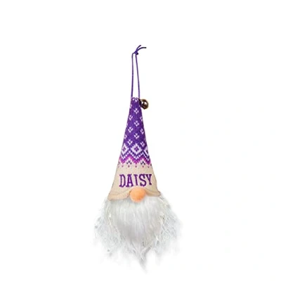 Image of History &amp; Heraldry Light Up Gonk Pre personalised Christmas Hanging Decoration Daisy 00269860210