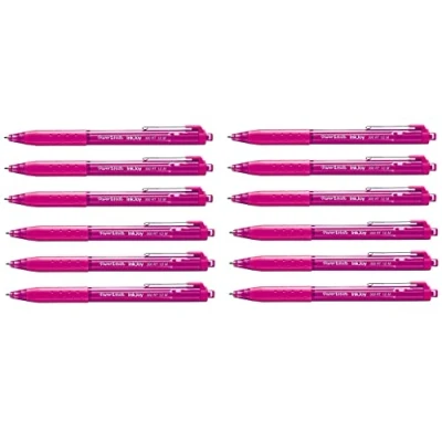 Image of Paper Mate Inkjoy 300RT Medium Point 1.0mm Magenta 12 Pack