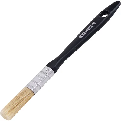 Image of 5x Kennedy Flat Laminating Brush, Natural Bristle, 3/4in