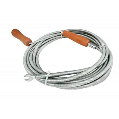 Image of Plumbing Sewer Snake with Handle/Drain Cleaner Augers Spring Cable (3m)
