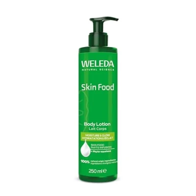 Image of Weleda Skin Food Body Lotion, Dry Moisturiser with Phyto Squalan, Moisturising Cream For Men &amp; Women, 100% Certified Natural, Organic, Vegan, 250ml