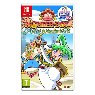 Image of JustForGames WONDER BOY ASHA IN MONSTER WORLD SWITCH