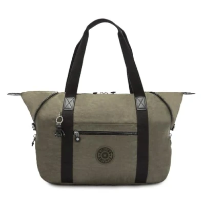 Image of Kipling ART M Large Tote, Totes, Green Moss (Green)