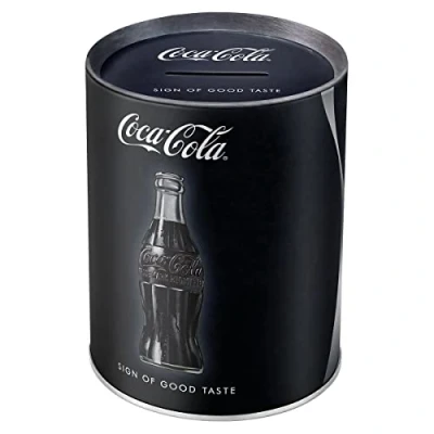 Image of Nostalgic Art 31018 Savings Box Coca Cola Sign of Good Taste Design