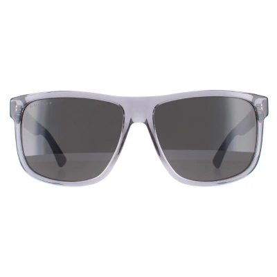 Image of Gucci Sunglasses, Size: 58, Grey/black