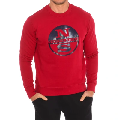 Image of North Sails 9024130 230 men&#039;s Sweatshirt in Red