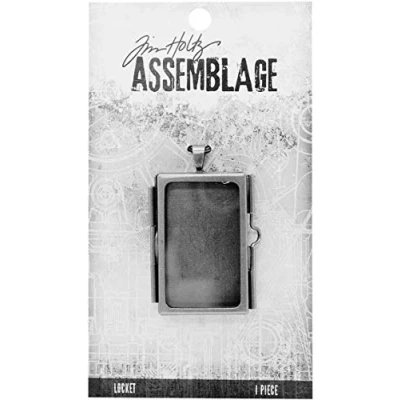 Image of Tim Holtz Advantus Locket RECT Frame, Metal, One Size