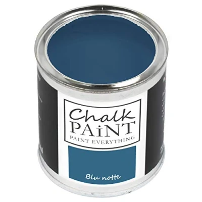 Image of Chalk Paint Everything® Blu Notte (Night Blue) 250 ml Water Based for Shabby Chic Furniture, Décor, and Upcycling Projects Non Toxic, Easy to Apply