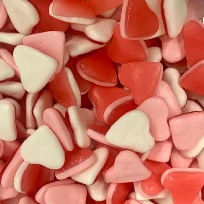 Image of Jelly Foam Hearts 700g Re Sealable Pouch by The Gourmet Sweet Company