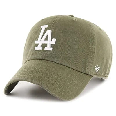 Image of 47 Brand Adjustable Cap CLEAN UP LA Dodgers sandalwood