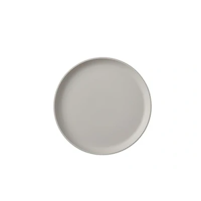 Image of Mepal Breakfast plate Silueta Dishwasher &amp; microwave resistant Plastic plates Dinner Tableware 23 cm Nordic white
