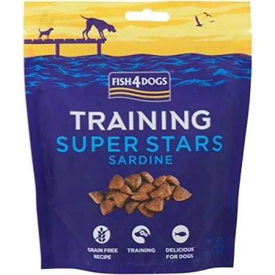 Image of Fish4Dogs Super Star Training Treats for Dogs 150g (3 X Bags)