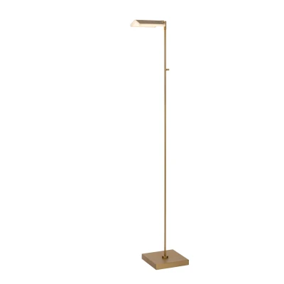 Image of Aaron Classic Floor Lamp LED Dim. 1x10W 4000K Matt Gold, Brass