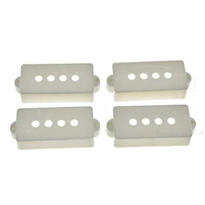 Image of Dopro 4 Pack P Bass Pickup Covers String for Precision White