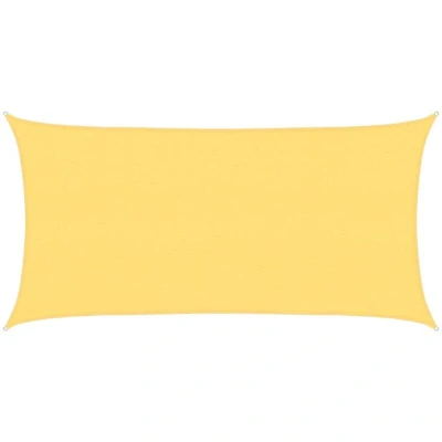 Image of vidaXL Sunshade Sail 160 g/m² Beige 2.5x4.5 m HDPE