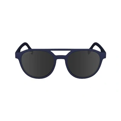 Image of Lacoste Sunglasses, Size: 53, Matte blue