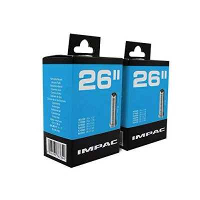 Image of Impac 2 Pack Cycle Tubes 26&quot; Schrader Valve (Car Type Valve) 26 x 1.50 2.35 (40 559/60 559)