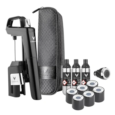 Image of Coravin Wine System Timeless Six+ Black