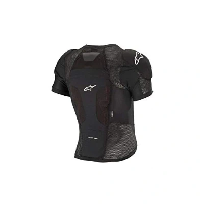 Image of ALPINESTAR Men&#039;s Vector Tech Protection Jacket ss, Black, XX Large