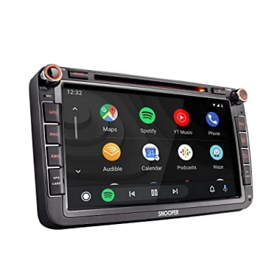 Image of SNOOPER SMH 580VW 8&#039;&#039; Multimedia Receiver/Player/Stereo with Advanced Wired &amp; Wireless Smartphone Control, Digital Radio, Android USB mirroring, Online Google Map and Offline iGO App