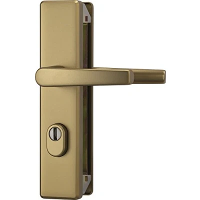 Image of ABUS KLZS714 F4 Double Sided Door Handle EK Protective Fitting with Cylinder Protection Square 08420