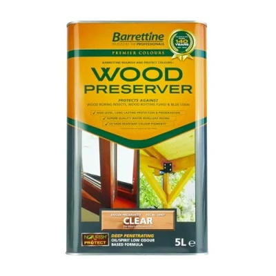Image of Nourish &amp; Protect WOCL005 Clear 5 L Wood Preserver…