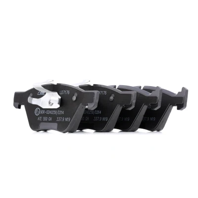 Image of 34112339267, 34112339268, 34116763617, 34116763618 Brake pad set ATE Ceramic 13.0470 7176.2 prepared for wear indicator, excl. warning contact