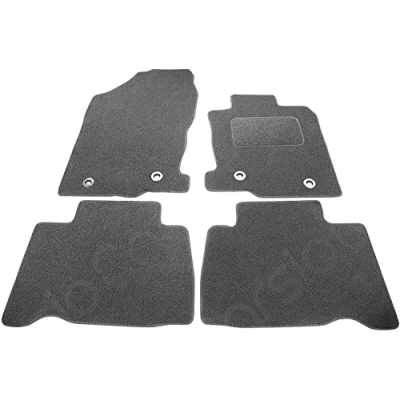 Image of Carsio Carpet Car Mats For Lexus NX300H 2014+ Onwards 4 Piece Set Tailored Fit Floor Mat Complete Accessory Black Custom Fitted All Weather, Anti Slip Backing &amp; Trim