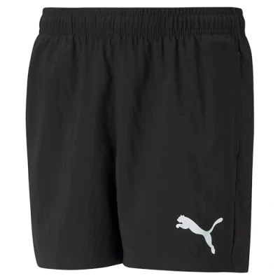 Image of Puma Active Unisex Sports shorts for kids, Size: 7 8y, black