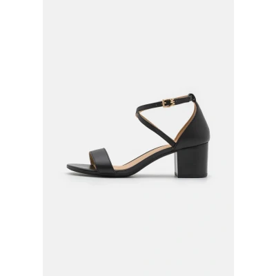 Image of Michael Kors Serena FLEX Sandals, Women&#039;s, Size: 4, Black Leather