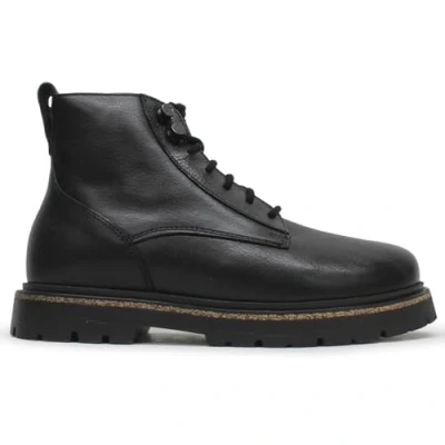 Image of Highwood Lace Mid Natural Leather Unisex Ankle Boots
