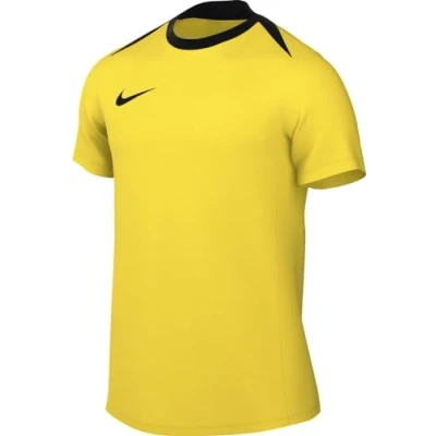 Image of Nike FD7592 719 Dri FIT Academy Pro 24 SS Top K Sweatshirt Men&#039;s TOUR YELLOW/BLACK/BLACK Size XS