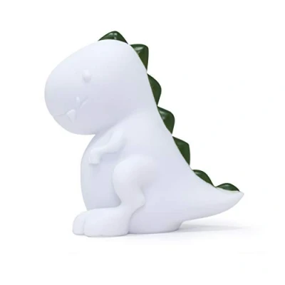 Image of Multicolour Portable Soft Night Light Colour Changing T rex Bedside Lamp Led Bedroom Living Room Decoration Desk Accessories Office &amp; Home Decor Camping Festival Animal Lovers Gifts