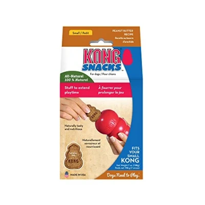 Image of KONG Snacks™ All Natural Dog Treats Peanut Butter Biscuits Small (Best used with Classic Rubber Toys)