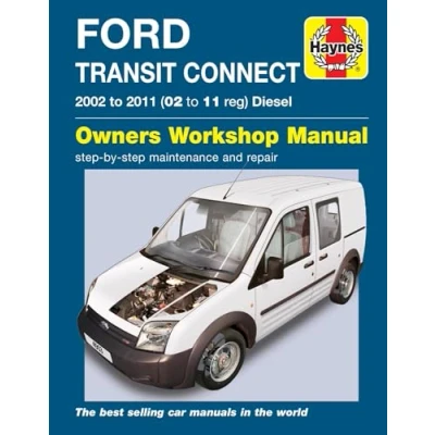 Image of Ford Transit Connect Diesel (02 11) Haynes Repair Manual (Paperback)