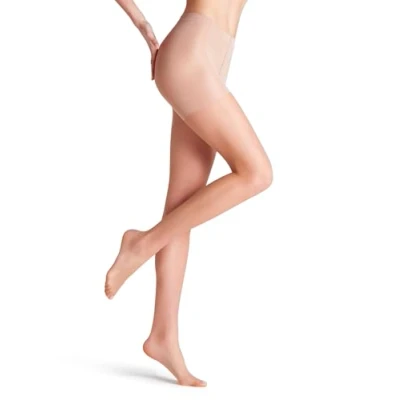 Image of FALKE Women&#039;s Invisible Deluxe Shaping 8 DEN W Ti Ultra Sheer Shaper Effect 1 Pair Tights, Skin colour Powder 4069, M