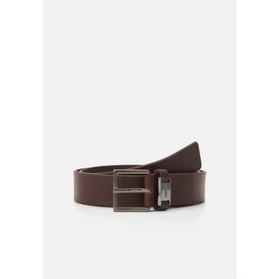 Image of HUGO Giove Belt, Men&#039;s, Size: 32, Dark brown