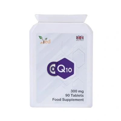 Image of Ved Co Enzyme Q10 300mg 90 Tablets