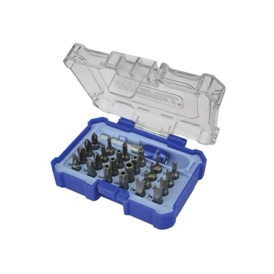 Image of Faithfull FAISBSET25S Quick Change 25 Piece Security Bit Set, Includes Release Magnetic Holder
