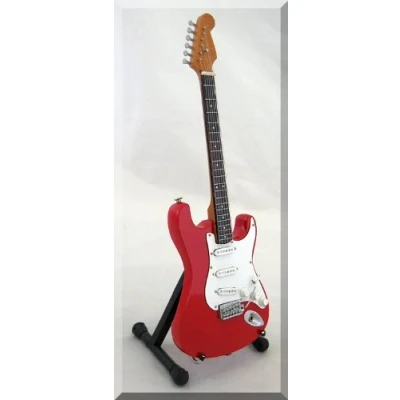 Image of MARK KNOPFLER Miniature Mini Guitar Dire Strait