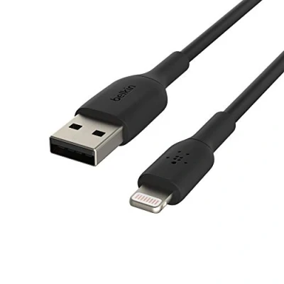 Image of Belkin Boost Charge Lightning Cable 0.15 metre Black