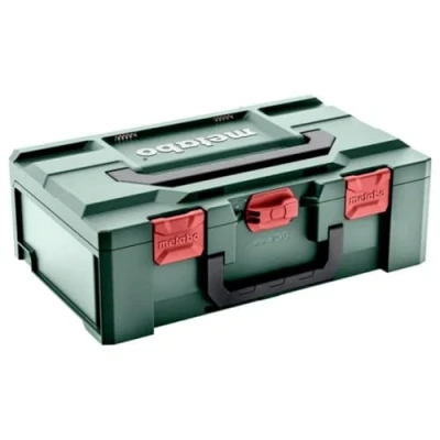 Image of Metabo metaBOX 165 L for Angle Grinders (626890000). Dimensions: 496 x 296 mm. Case Volume: 16.7 l. Maximum Load: 125 kg.