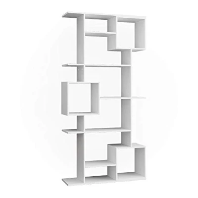 Image of Vicco Room divider Cube, White, 92 x 187.7 cm