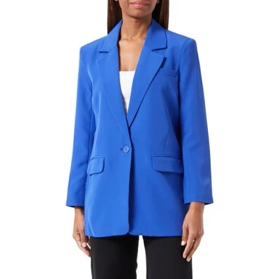 Image of ONLY Women&#039;s Onllana berry L/S Ovs Blazer Tlr Noos, Bluing, 12