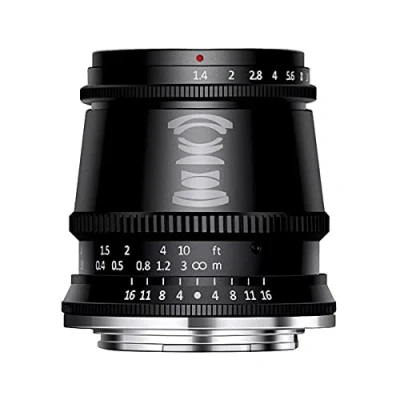 Image of TT Artisan 17 mm f 1.4 APS C lens connection Fuji X mount wide angle with manual focus
