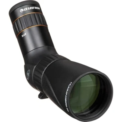 Image of Celestron 52310 Hummingbird Micro Spotting Scope, 9 to 27x Magnification Range, BaK 4 Prism Glass, Black