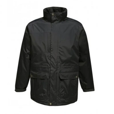 Image of Regatta Mens Darby III Waterproof Insulated Jacket (Black/Black) Size Large
